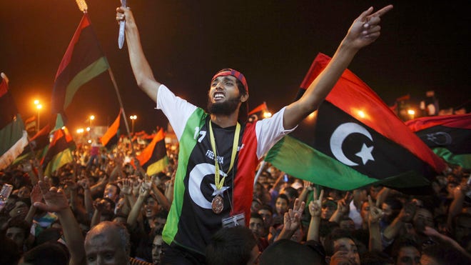 Libya Celebrates in Street.jpg